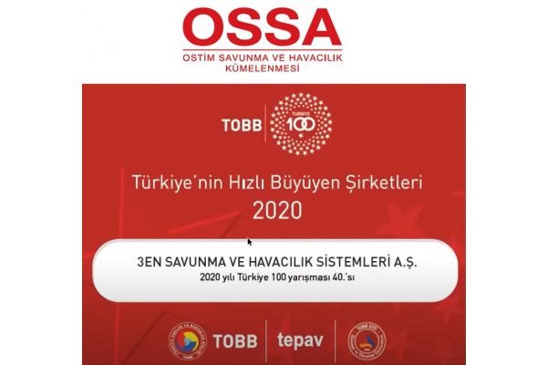 Türkiyenin En Hızlı Büyüyen 40. Şirketi Olduk